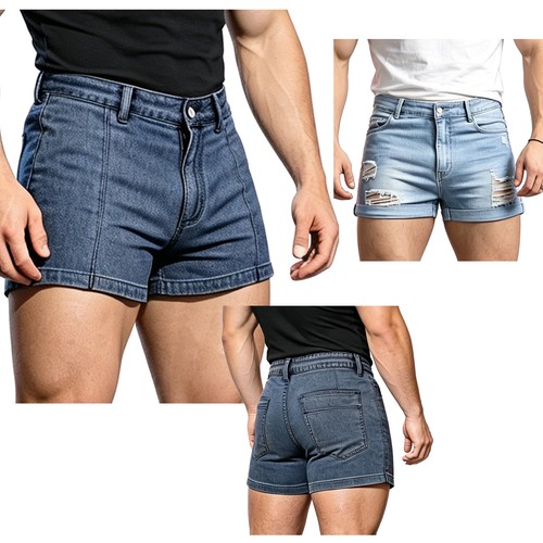 Herren jeansshorts denim - jeansshorts,