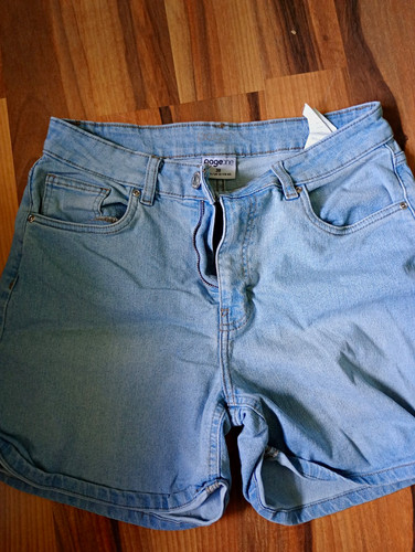 Page one damen denim bermuda - one,