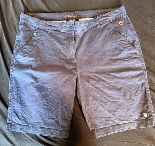 Kurze jeansstoffhose - , in