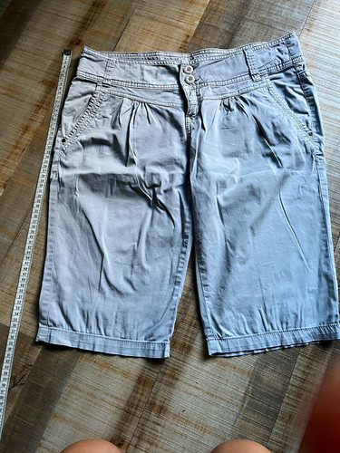 Damen bermuda shorts grau - shorts, gr