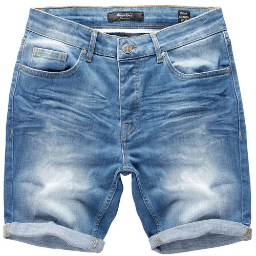 Herren jeansshorts bermuda - herren,