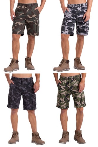 Herren camouflage cargo - herren, shorts