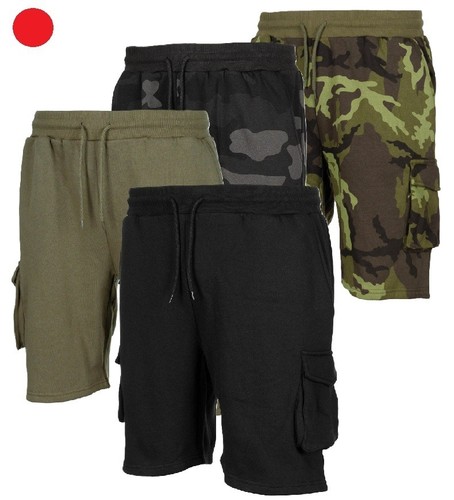 Sweatshorts cotton oliv - us,