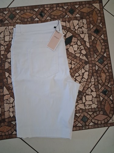 Bermuda damenhose weiß - damenhose,